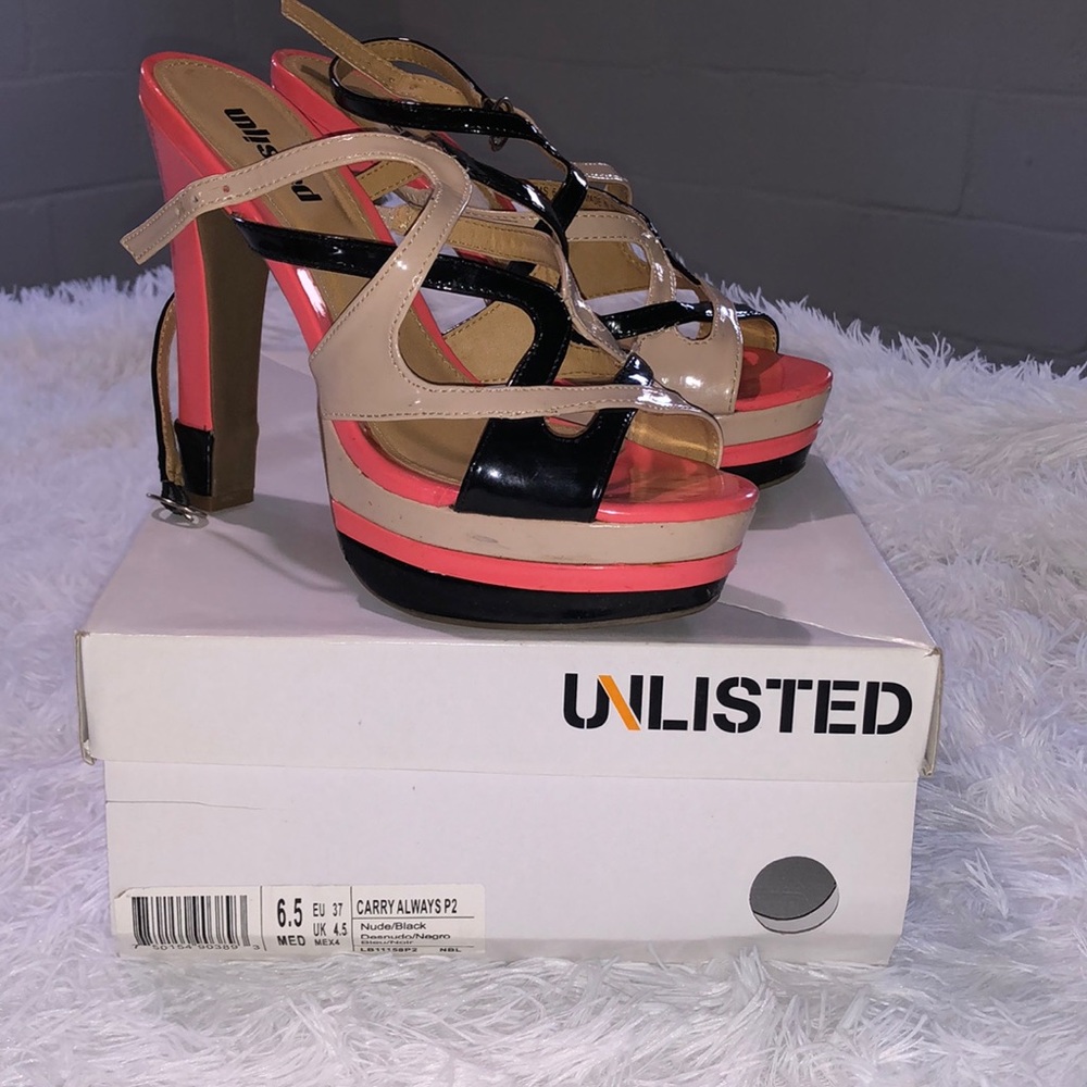 Unlisted Multicolor Heels